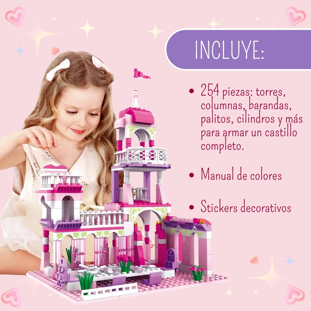 Miniatura 6 de CASTILLO DE PRINCESA ARMABLE BLOQUE LEGO